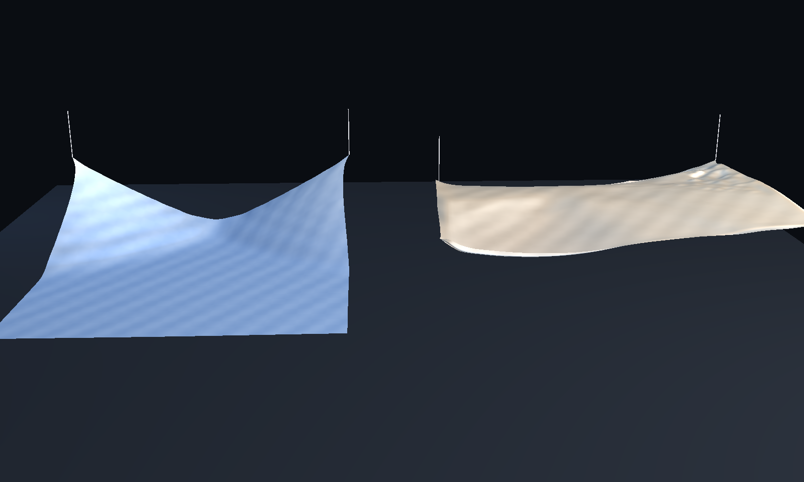 Pitch Taichi preset for the cloth demo